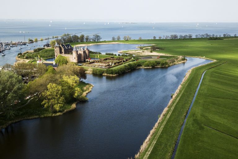 Muiderslot by Drone