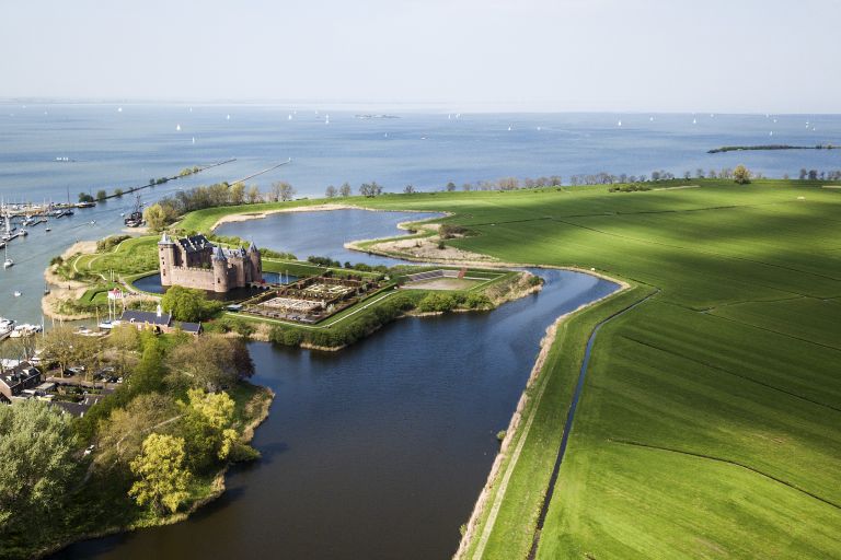 Muiderslot by Drone