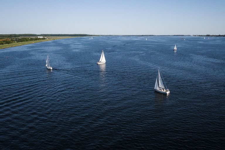 Gooimeer by drone