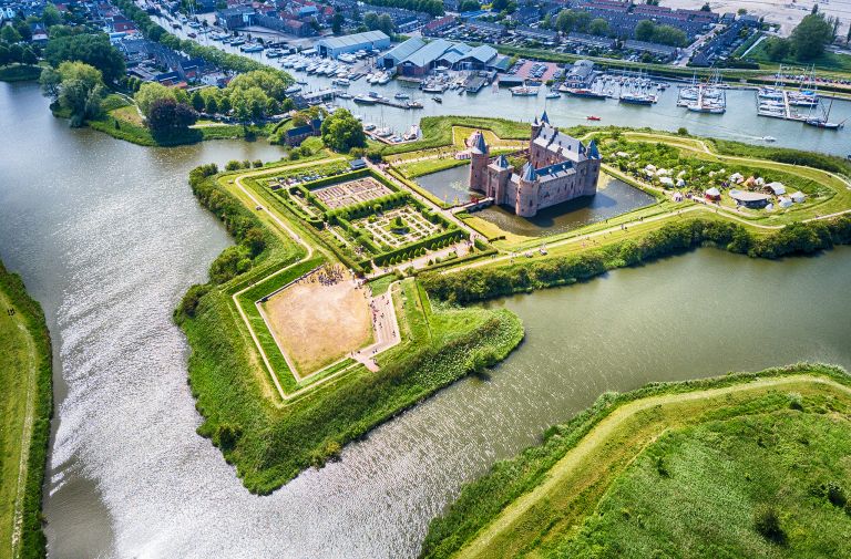 Muiderslot by Drone