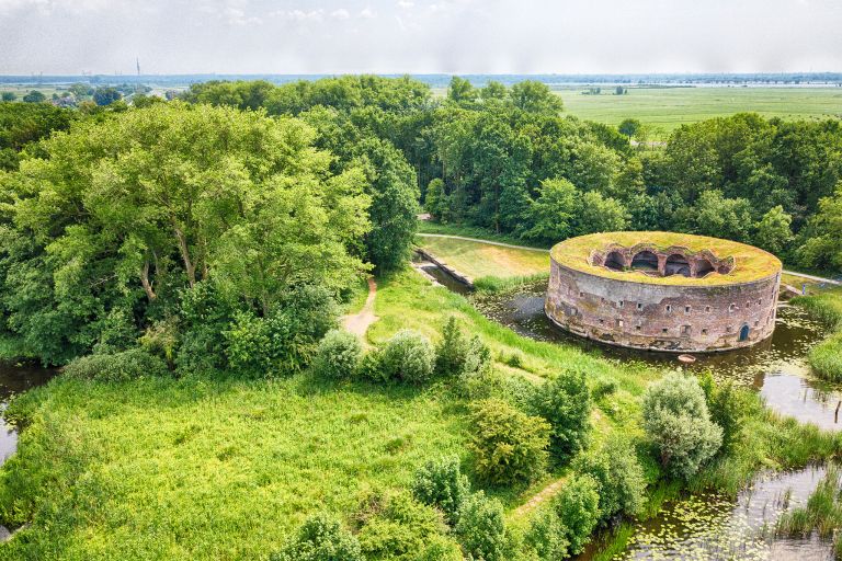 Fort Uitermeer by drone