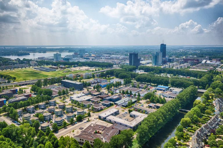 Almere-Stad from the air