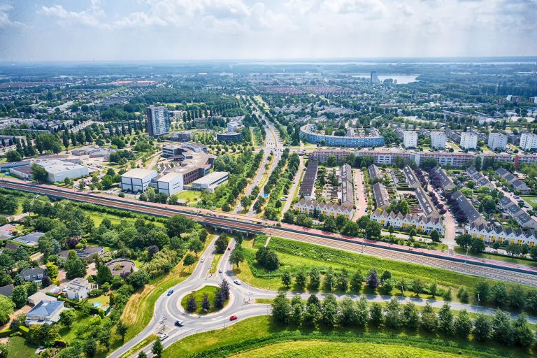 Almere from the air