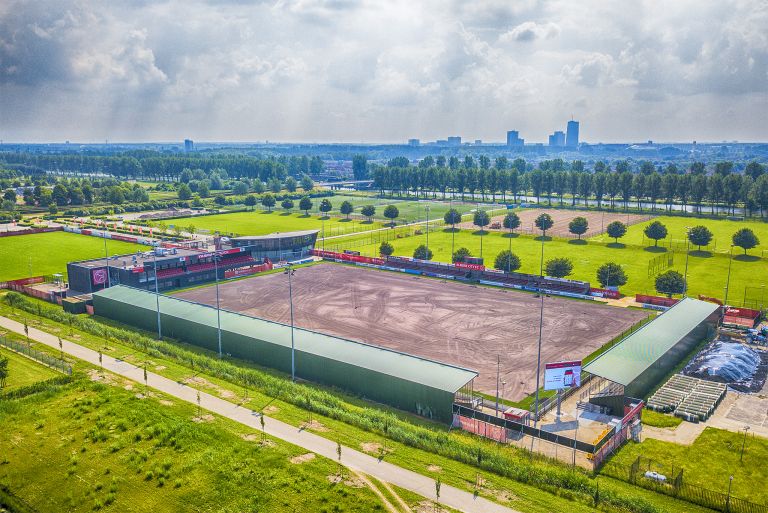 Almere City FC from the air