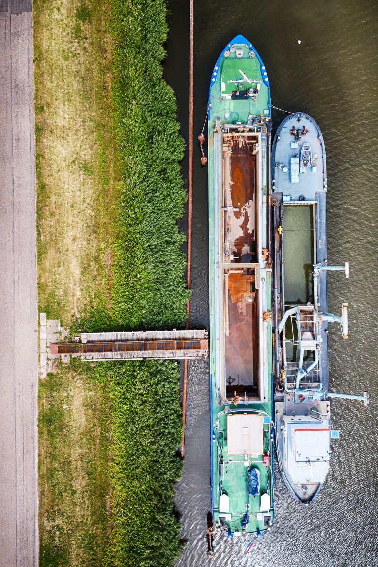 Empty boats from my drone