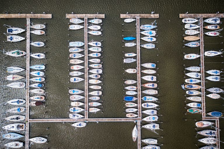 Marina in Oostvaardersdiep