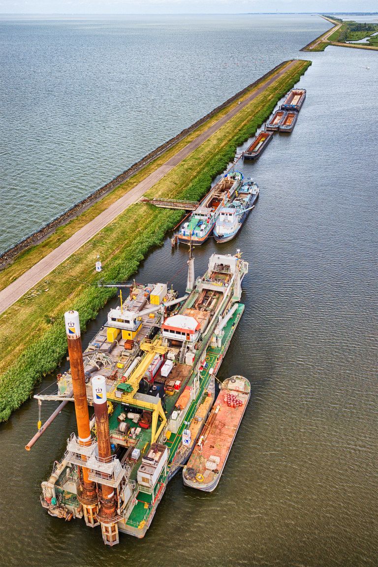 Boats from my drone