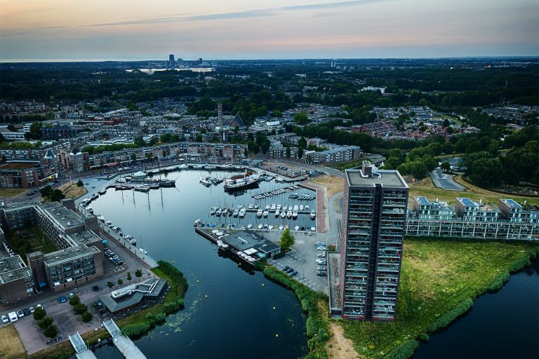 Almere-Haven marina from my drone