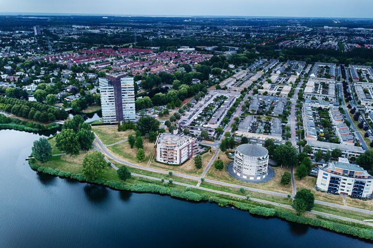 Filmwijk in Almere from my drone