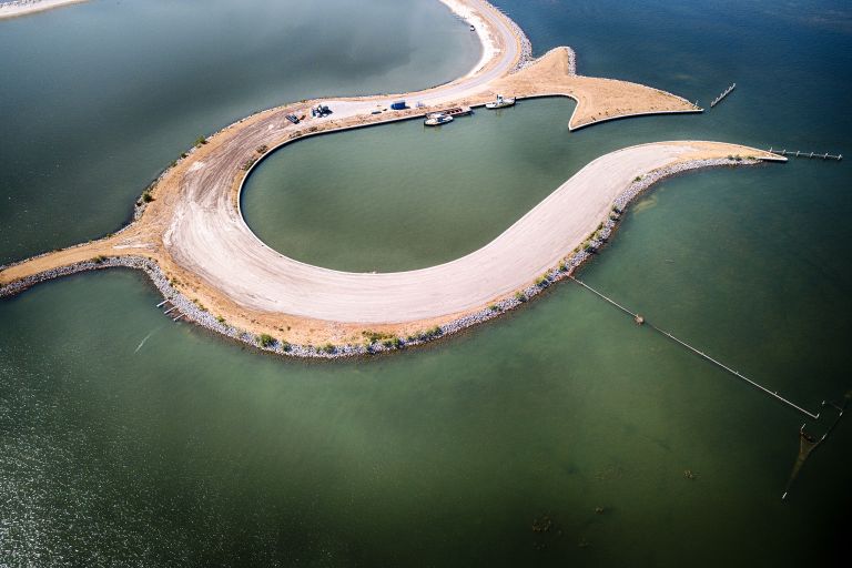 Tulip island near Zeewolde from my drone