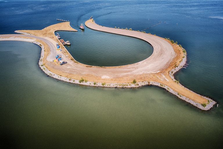 Tulip island near Zeewolde from my drone