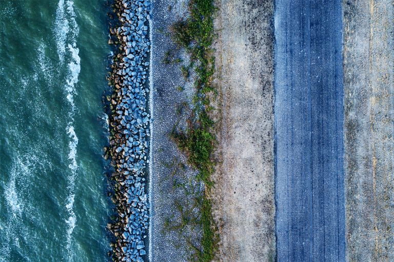 Patterns from my drone during sunset