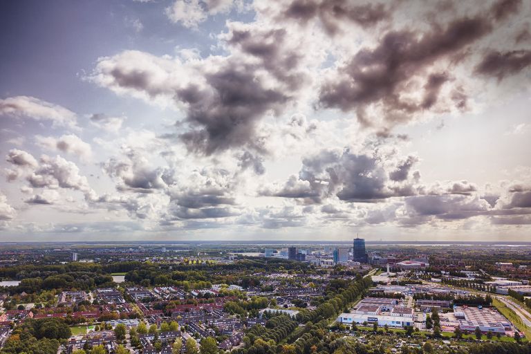 Waterwijk in Almere from my drone