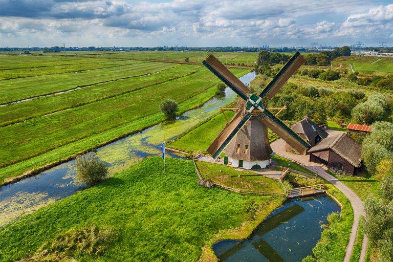 Meermolen de Onrust from my drone