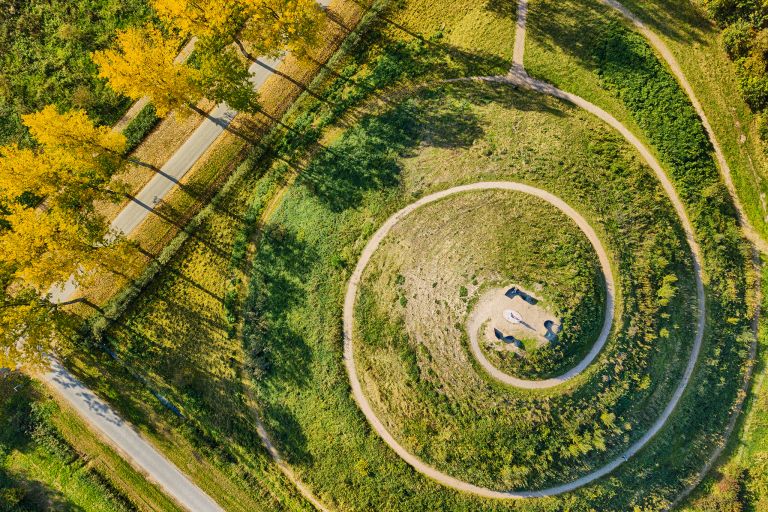 Spiral pattern of Almere Boven