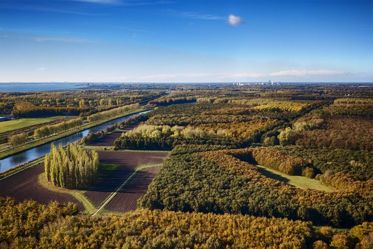 Land art in Almere from my drone