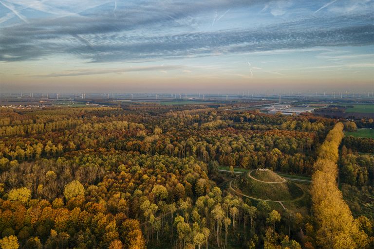 Autumn sunset from my drone