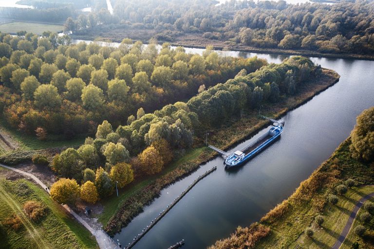 Empty boat from my drone