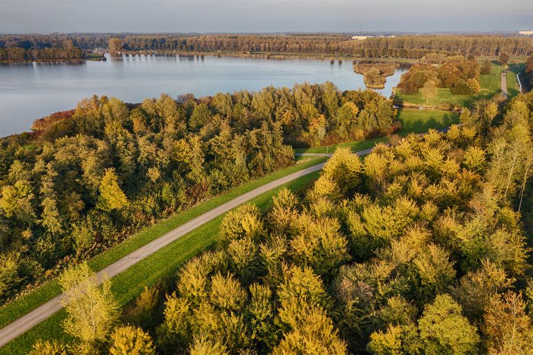 Autumn colours from the sky