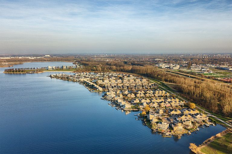 Noorderplassen neighbourhood in Almere