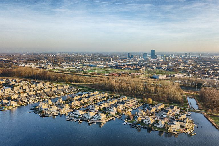 Noorderplassen neighbourhood in Almere