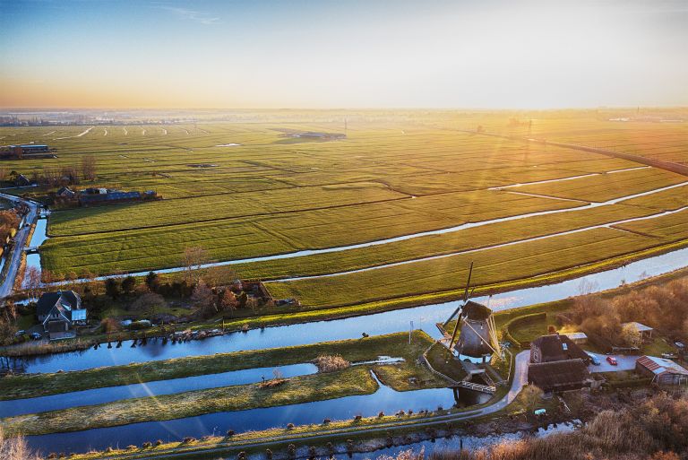 Windmill Meermolen de Onrust from my drone