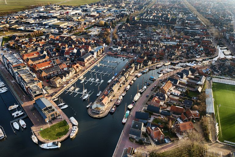 Bunschoten-Spakenburg by drone