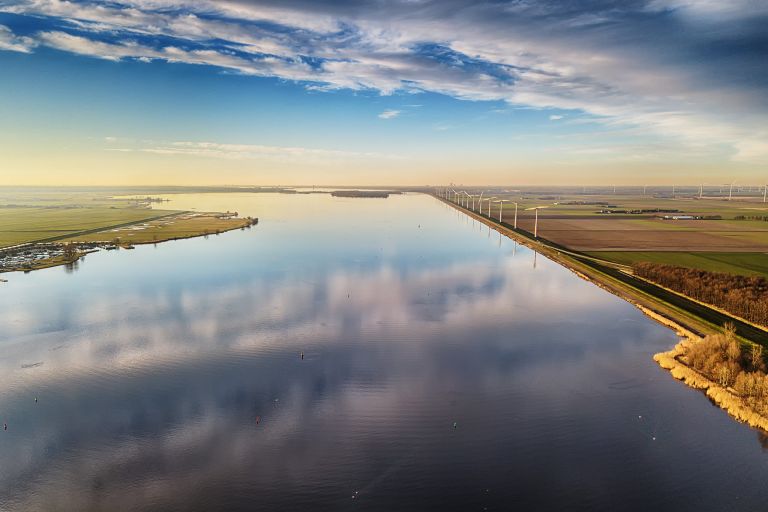 Lake Eemmeer from my drone