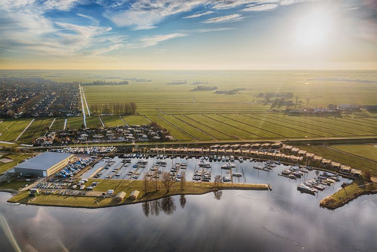 Marina near Bunschoten-Spakenburg