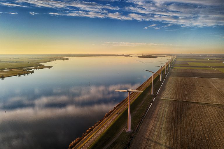 Lake Eemmeer from my drone