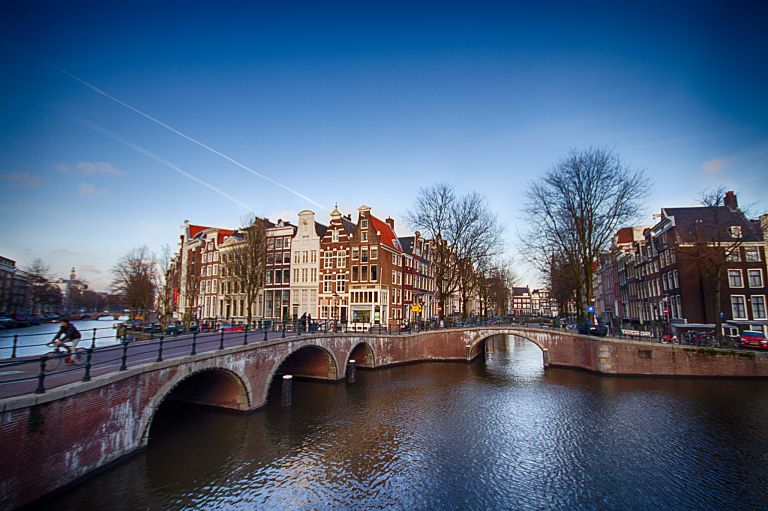 Keizersgracht canal in Amsterdam