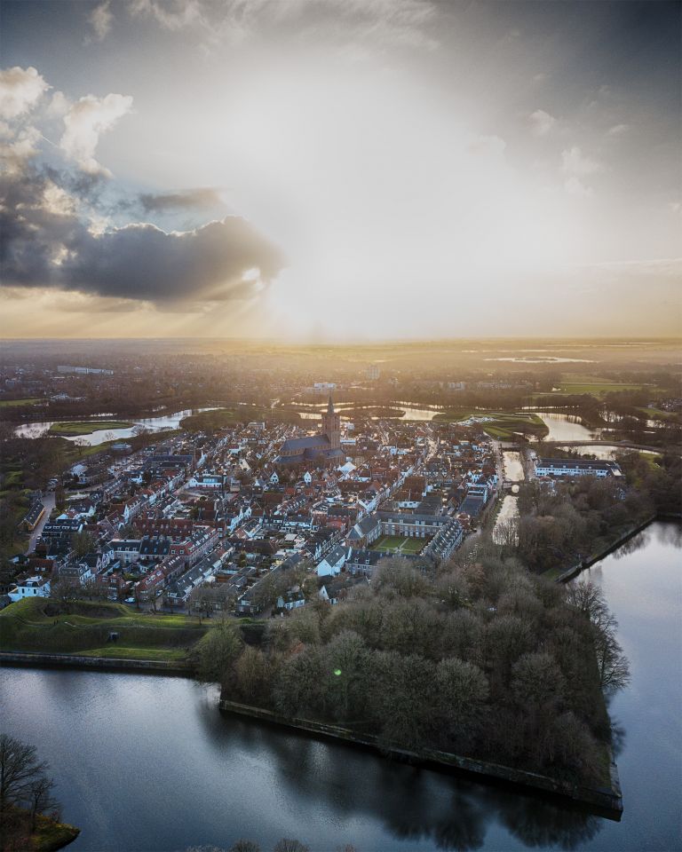 Naarden-Vesting from my drone