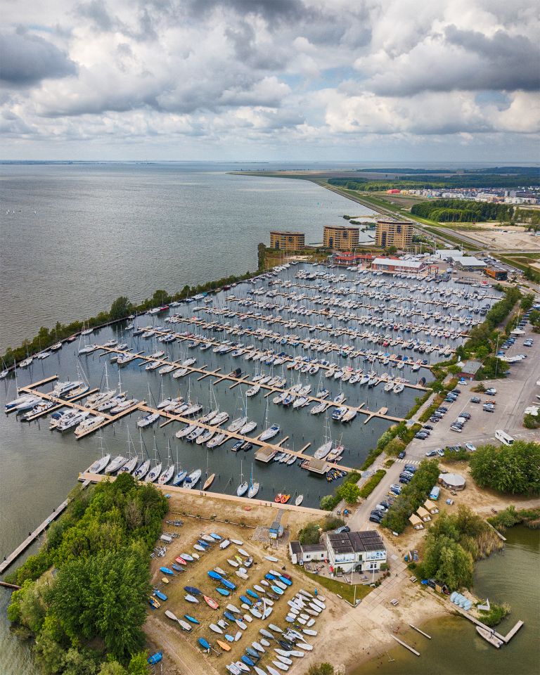 Marina Muiderzand from my drone