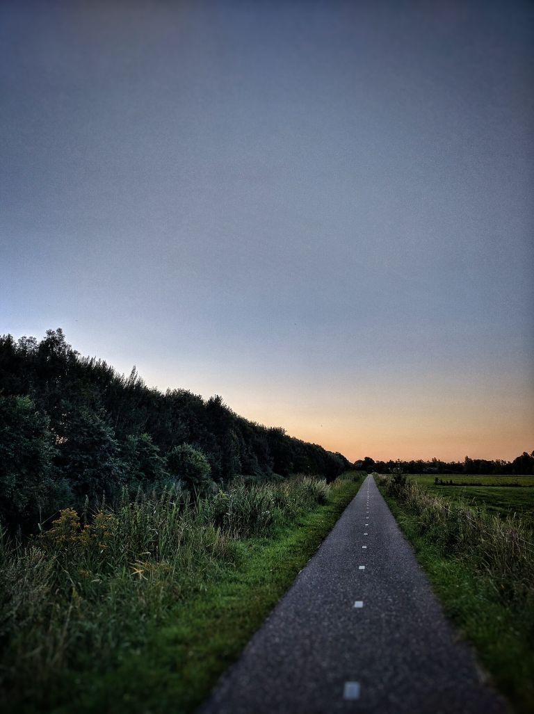 Dusk sky near Leusden