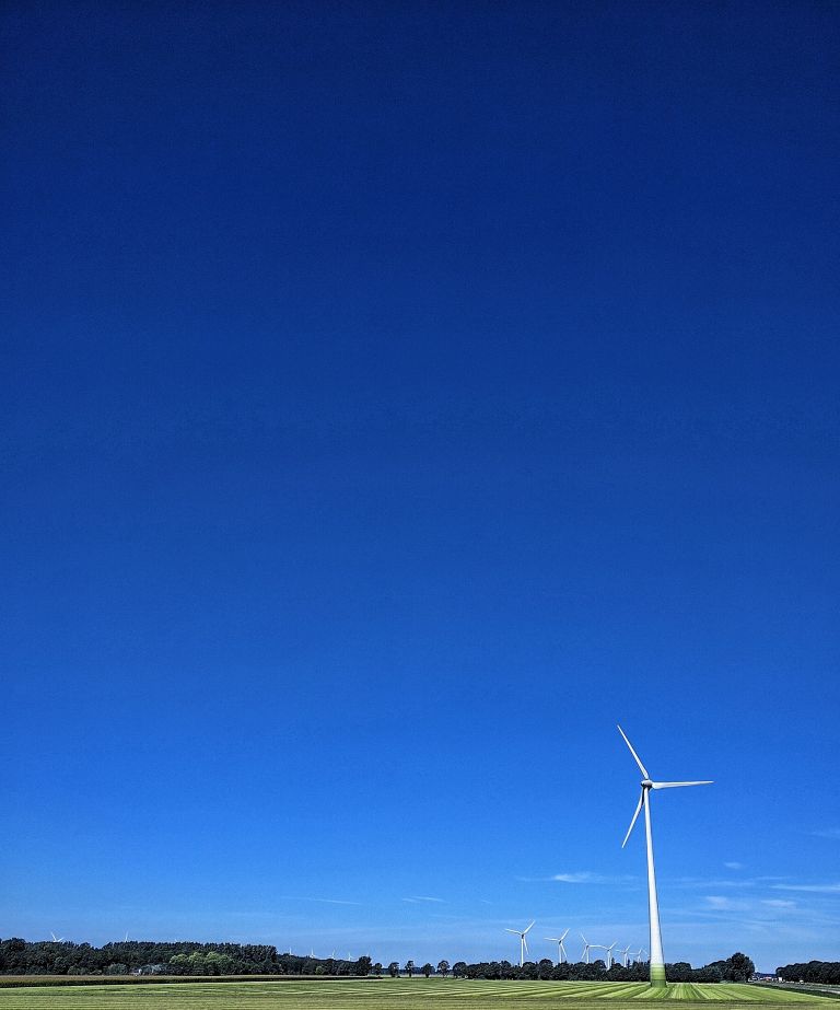 Clear blue sky