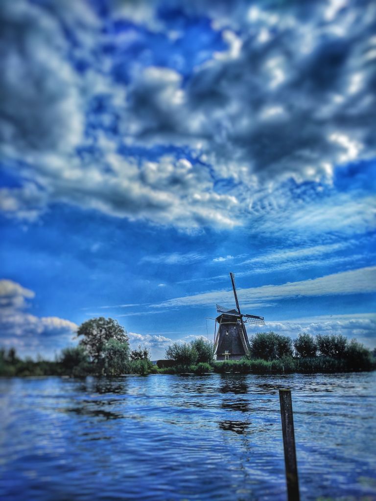 Windmill near the Vecht river