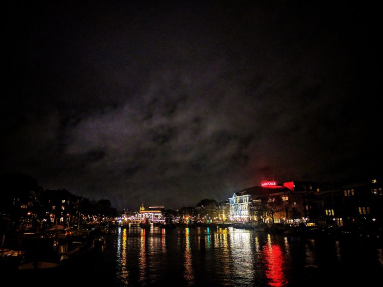 Amsterdam at night